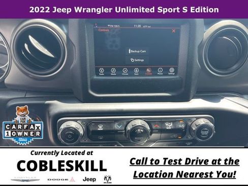 Used 2022 Jeep Wrangler Unlimited Sport AWD/4WD image 16