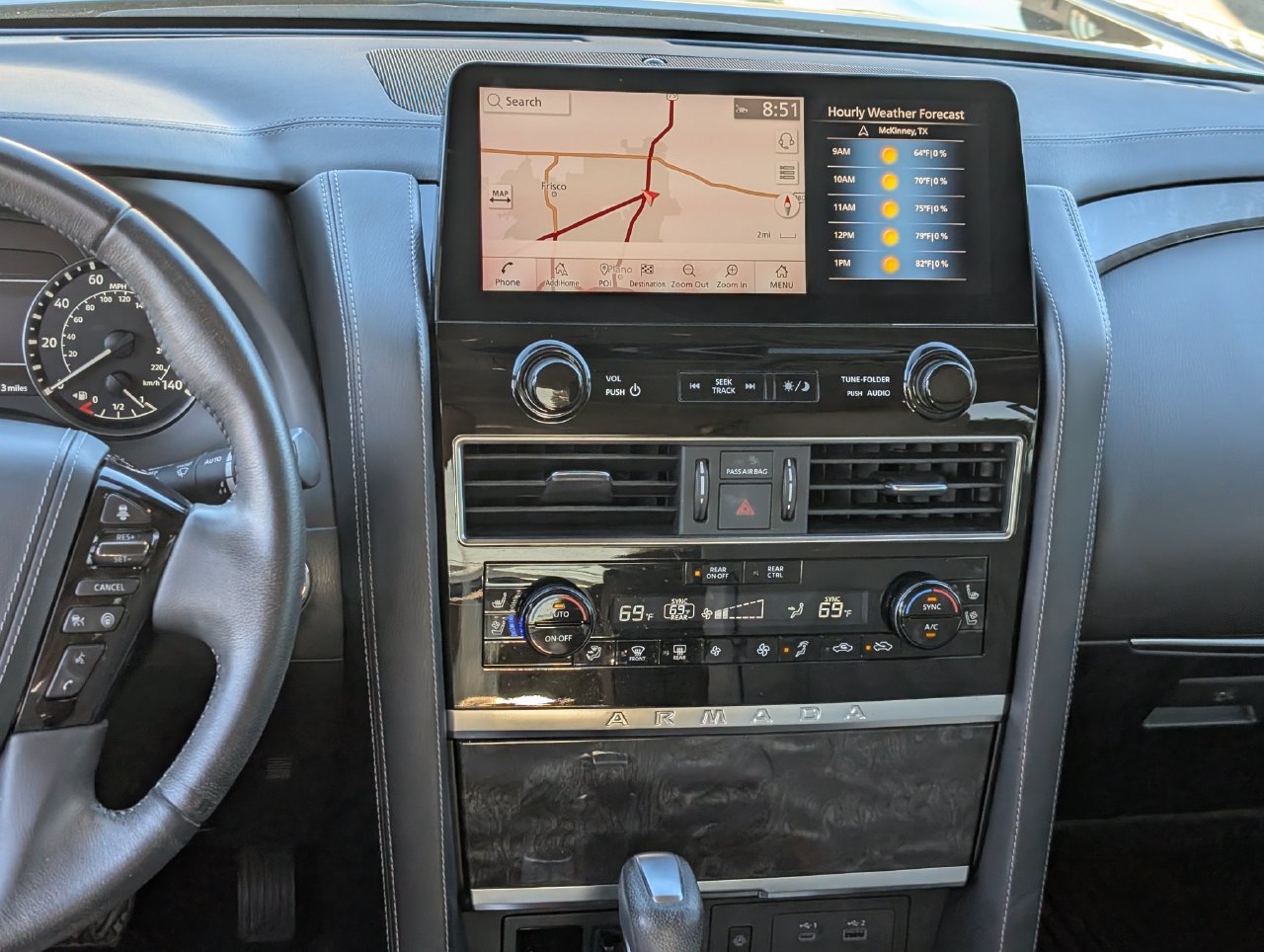 Used 2022 Nissan Armada Platinum w/ Captain's Chairs Package RWD image 12