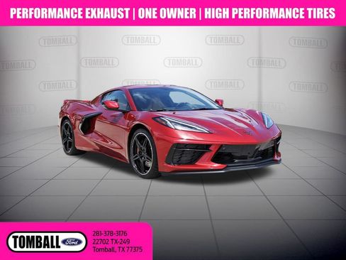 Used 2023 Chevrolet Corvette Stingray Preferred Cpe w/ Z51 Performance Package RWD image 1