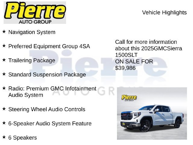 Used 2025 GMC Sierra 1500 SLT AWD/4WD image 7