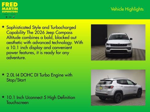 New 2026 Jeep Compass Latitude image 8