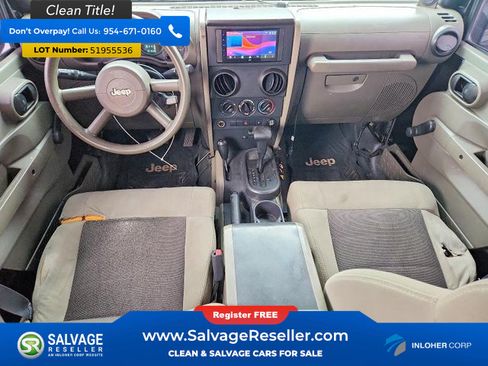 Used 2008 Jeep Wrangler Unlimited X w/ Trailer Tow Group AWD/4WD image 11