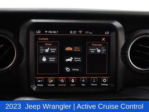 Used 2023 Jeep Wrangler Unlimited Sahara w/ Cold Weather Group AWD/4WD image 22