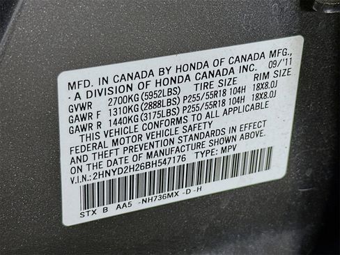 Used 2011 Acura MDX image 33