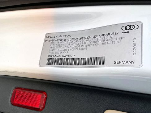 Used 2019 Audi A4 2.0T Premium Plus w/ Premium Plus Package image 30