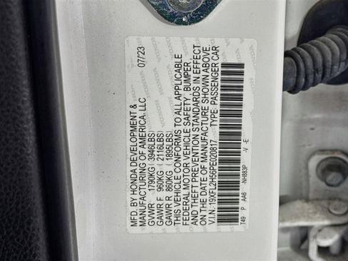 Certified 2023 Honda Civic LX image 29