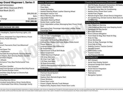 Used 2023 Jeep Grand Wagoneer L Series II AWD/4WD image 6