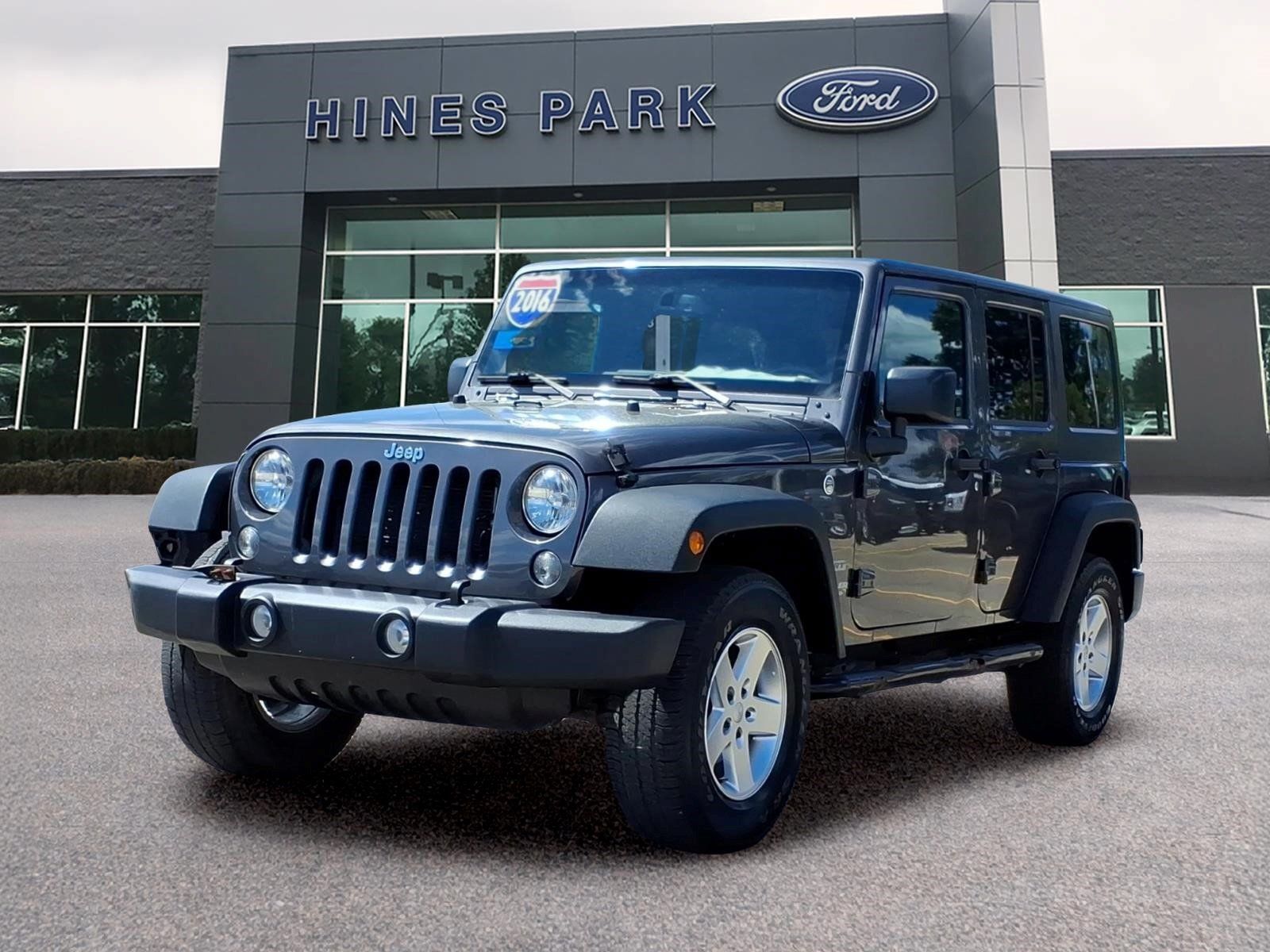 Used 2016 Jeep Wrangler Unlimited Sport w/ Quick Order Package 24S AWD/4WD image 3