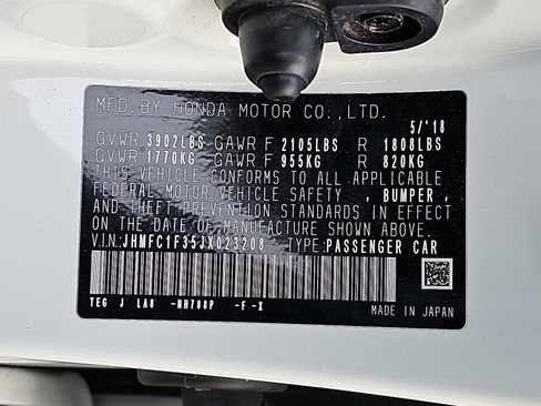 Used 2018 Honda Civic EX-T image 28