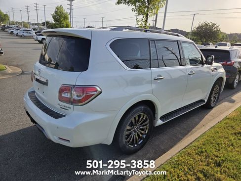 Used 2019 Nissan Armada Platinum w/ Captain's Chairs Package RWD image 3