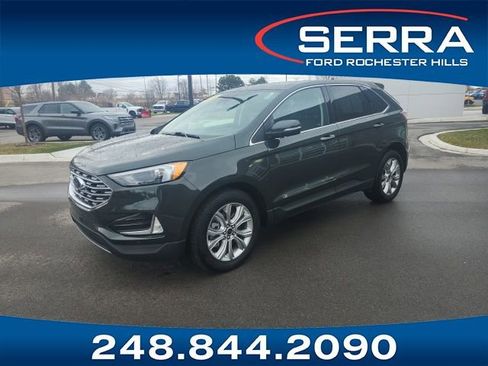 Used 2023 Ford Edge Titanium w/ Class II Trailer Tow Package AWD/4WD image 1