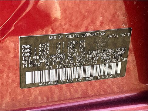 Used 2019 Subaru Impreza 2.0i Premium image 31