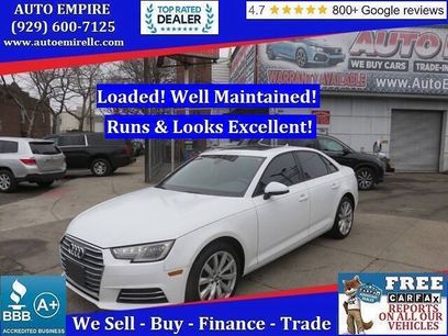 Used 2017 Audi A4 2.0T Ultra Premium w/ Convenience Package