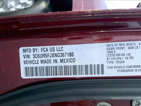 Used 2022 RAM 2500 Laramie w/ Protection Group image 30