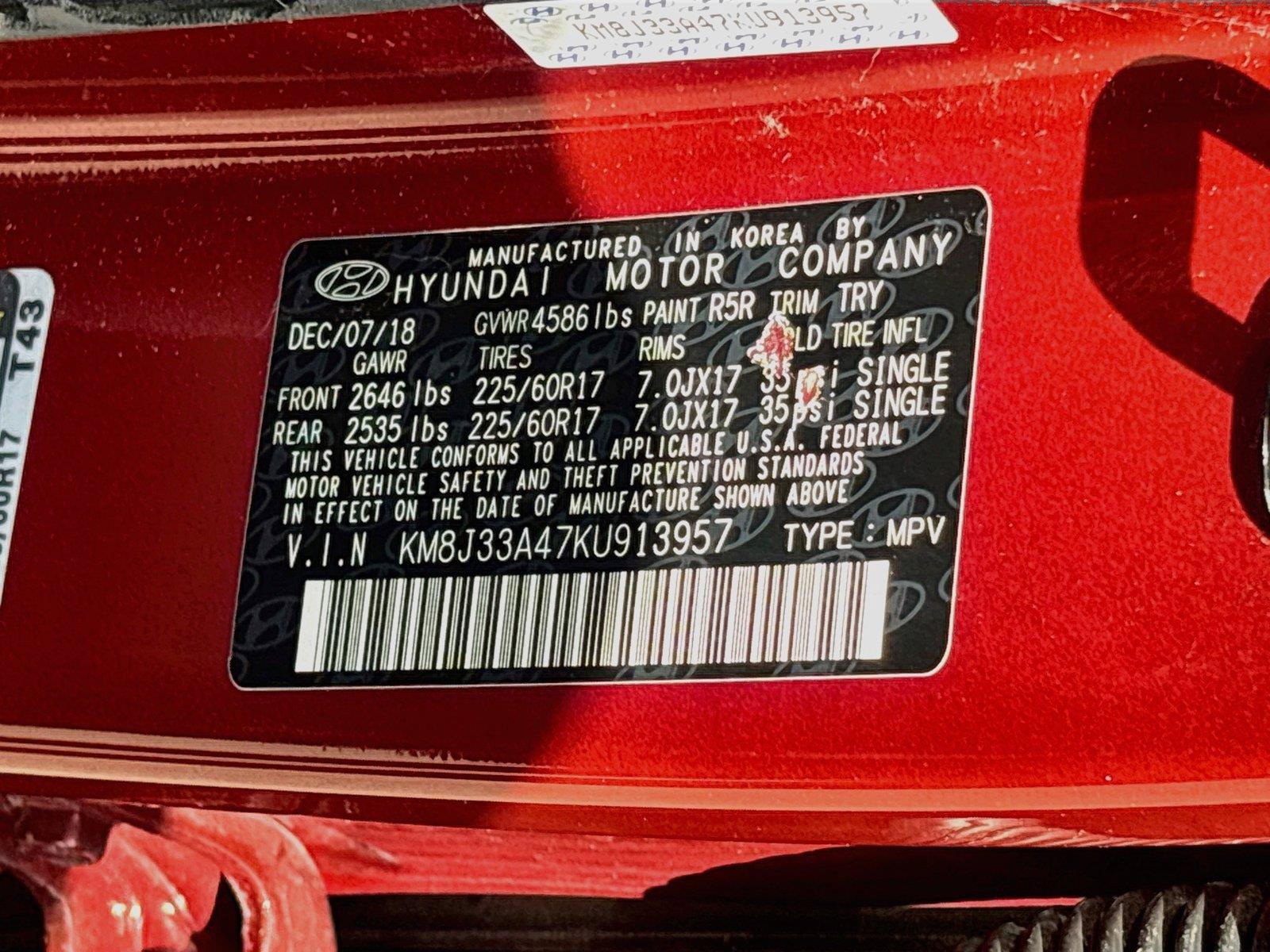 Used 2019 Hyundai Tucson Value FWD image 30