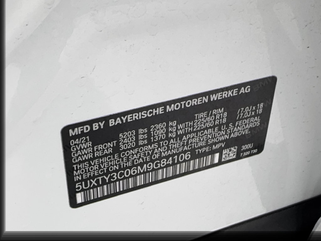 Used 2021 BMW X3 sDrive30i w/ Convenience Package RWD image 54