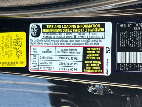 Used 2022 Toyota Camry SE FWD image 48