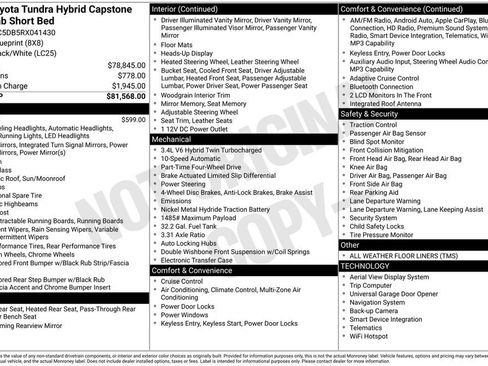 Used 2024 Toyota Tundra Capstone image 6