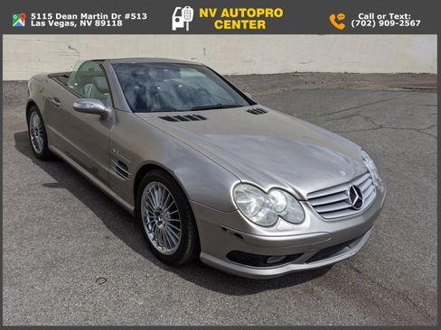 Used 2004 Mercedes-Benz SL 55 AMG SL 55 AMG Roadster 2D image 16