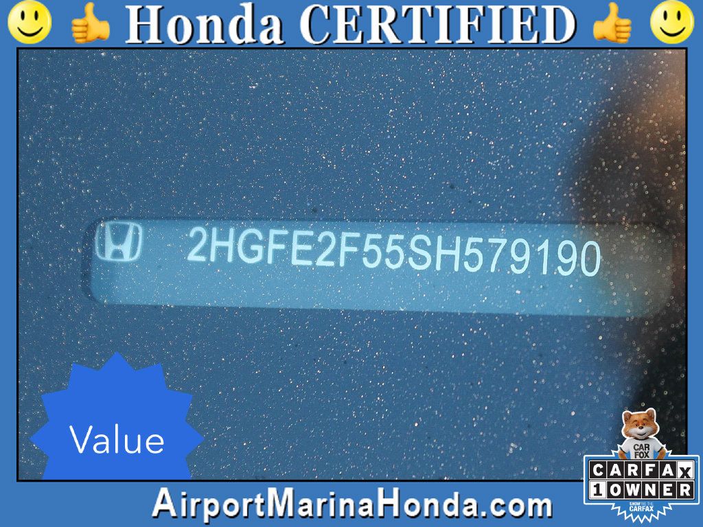 Certified 2025 Honda Civic Sport image 28