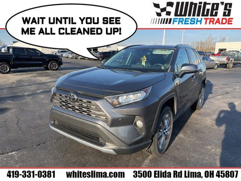 Used 2021 Toyota RAV4 Limited w/ Limited Grade Weather Package image 1