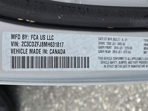 Used 2021 Dodge Challenger R/T Scat Pack image 53