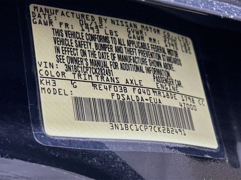 Used 2012 Nissan Versa 1.8 S w/ Special Edition Pkg FWD image 12
