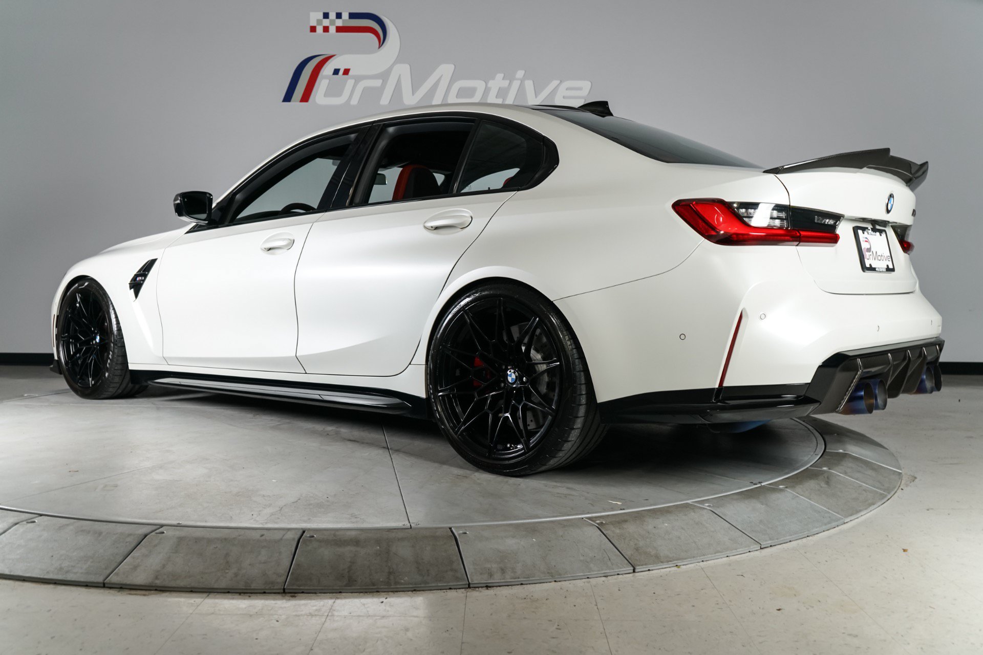 Used 2021 BMW M3 w/ M Carbon Exterior Package RWD image 5