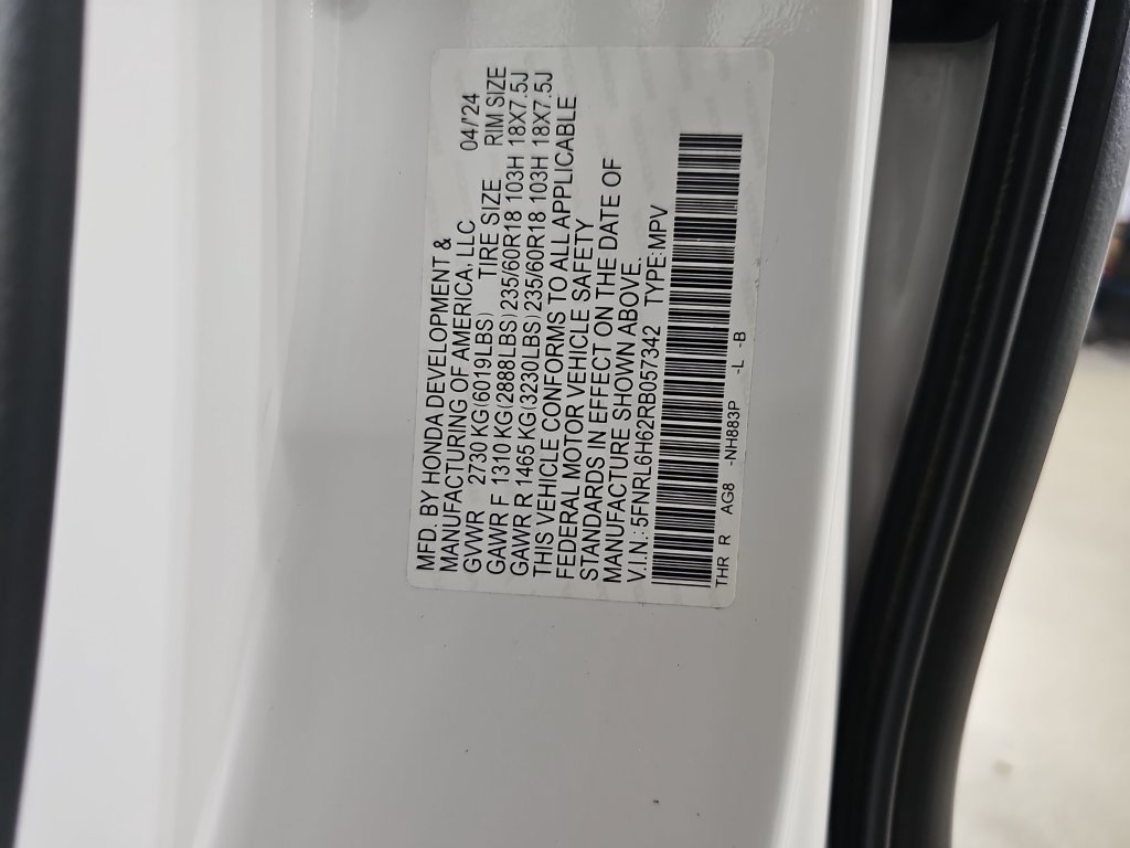 Used 2024 Honda Odyssey EX-L image 44