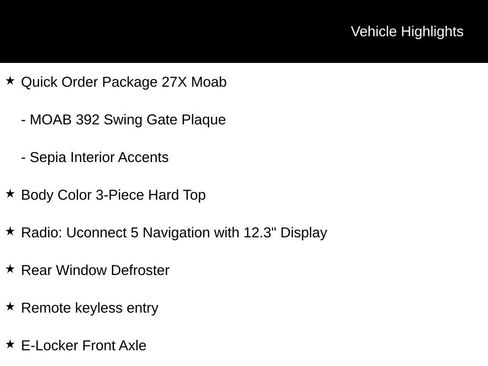 New 2026 Jeep Wrangler Unlimited Rubicon 392 AWD/4WD image 24
