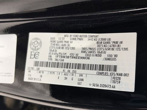 Used 2022 Ford F350 Lariat w/ Lariat Ultimate Package image 9