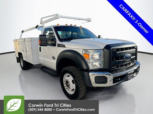 Used 2016 Ford F550 4x4 Regular Cab Super Duty image 1