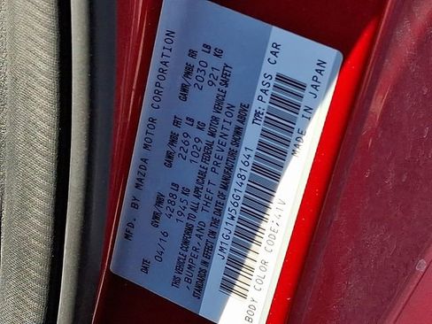 Used 2016 MAZDA MAZDA6 Grand Touring image 30