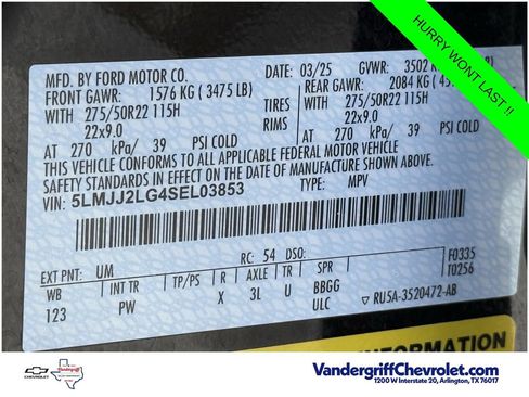 Used 2025 Lincoln Navigator Reserve AWD/4WD image 26
