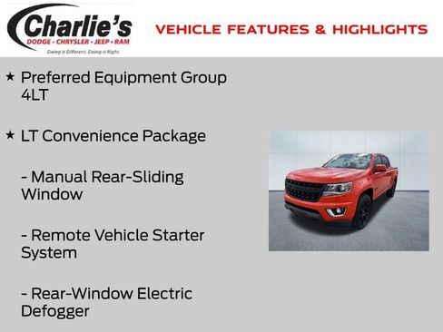 Used 2020 Chevrolet Colorado LT w/ Colorado RST Special Edition image 7