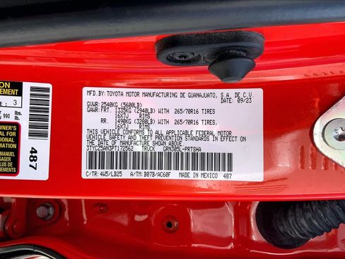 Used 2023 Toyota Tacoma TRD Pro AWD/4WD image 36