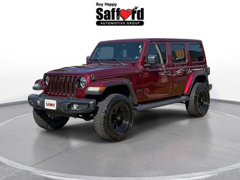 Used 2021 Jeep Wrangler Unlimited Sahara AWD/4WD image 1