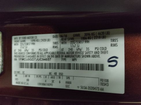 Used 2018 Ford Escape SE FWD image 33