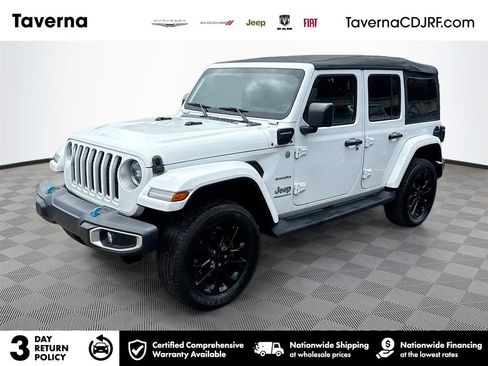 Used 2023 Jeep Wrangler Unlimited Sahara w/ Cold Weather Group AWD/4WD image 1