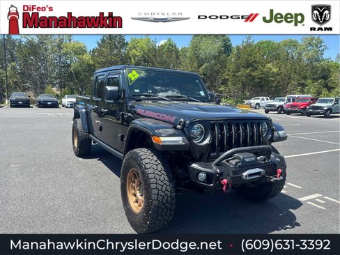 Used 2022 Jeep Gladiator Rubicon w/ LED Lighting Group AWD/4WD image 1