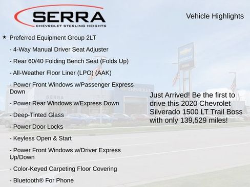 Used 2020 Chevrolet Silverado 1500 LT Trail Boss AWD/4WD image 3