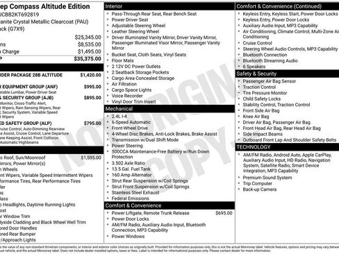 Used 2019 Jeep Compass Altitude image 28