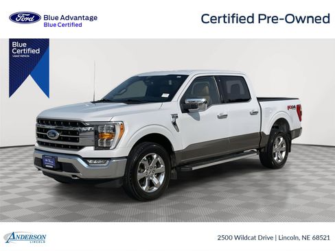 Certified 2022 Ford F150 Lariat w/ Max Trailer Tow Package AWD/4WD image 1
