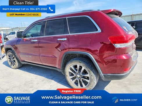 Used 2018 Jeep Grand Cherokee Limited AWD/4WD image 3