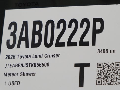 Used 2026 Toyota Land Cruiser AWD/4WD image 33