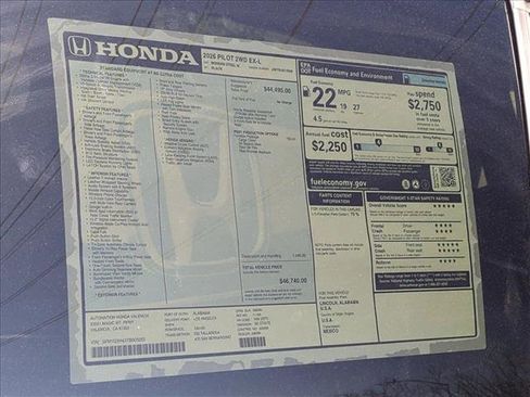 New 2026 Honda Pilot EX-L image 18