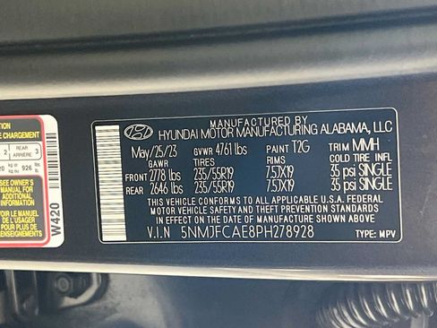 Certified 2023 Hyundai Tucson SEL w/ Convenience Package AWD/4WD image 33