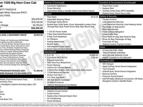 New 2026 RAM 1500 Big Horn AWD/4WD image 7