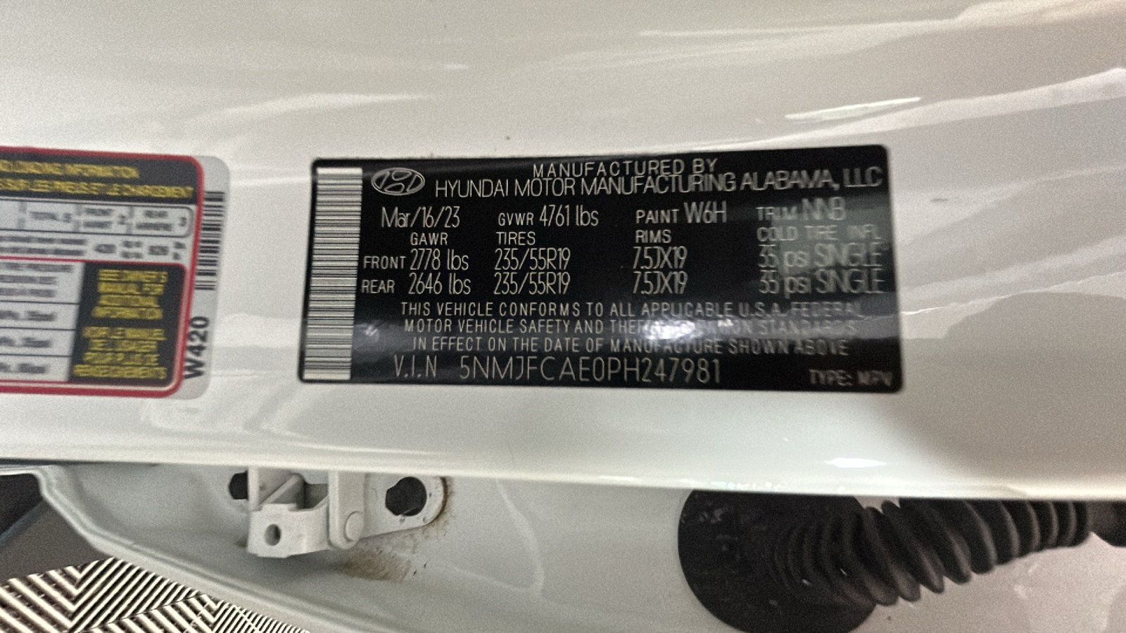 Certified 2023 Hyundai Tucson SEL w/ Convenience Package AWD/4WD image 13