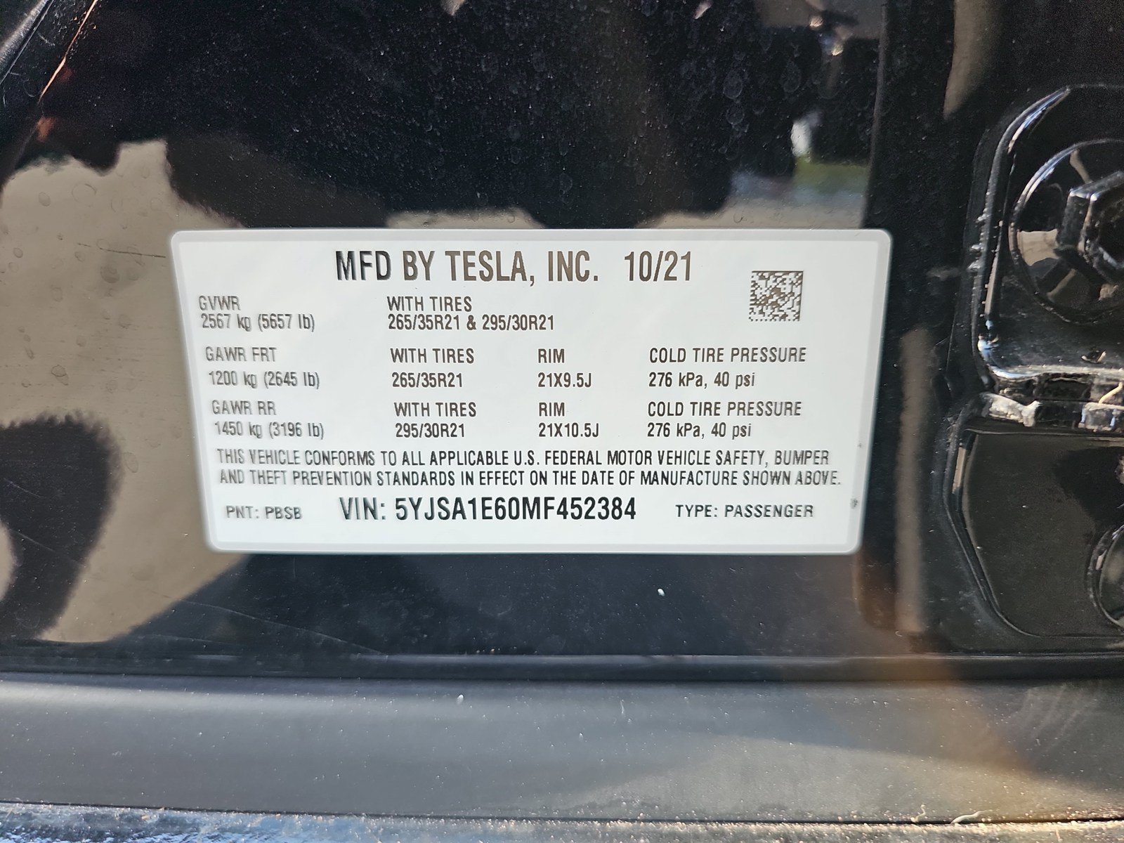 Used 2021 Tesla Model S Plaid AWD/4WD image 30